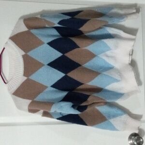 Argyle sweater
